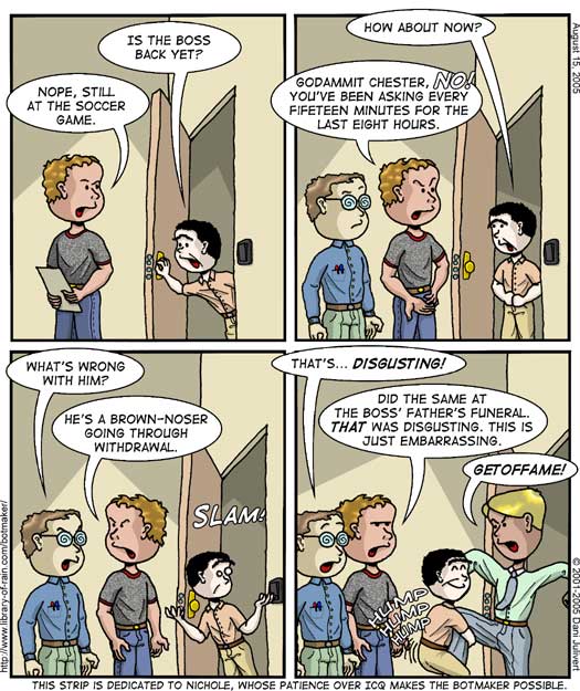 Strip #106 - The brown-noser