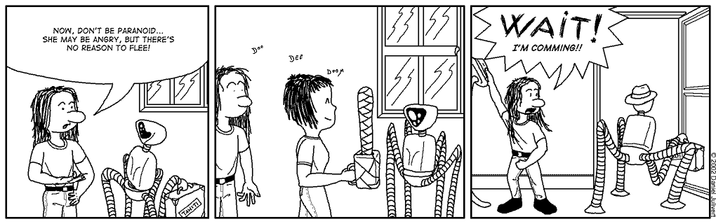 Strip #11 - She might be angry...