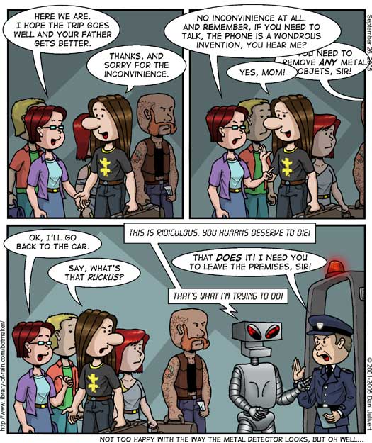 Strip #112 - Metal detector