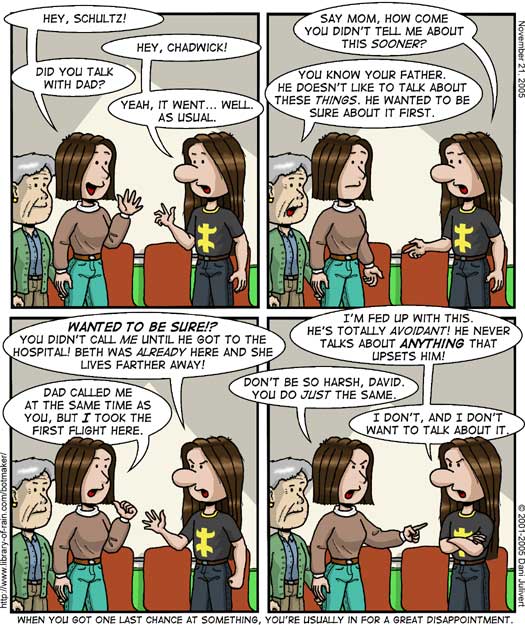 Strip #119 - Totally avoidant