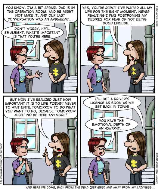 Strip #121 - Regrets