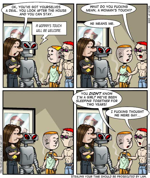 Strip #128 - A woman's touch