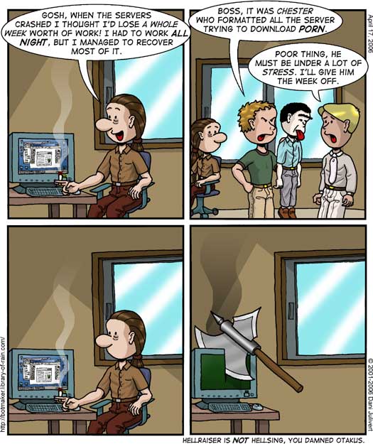 Strip #131 - Stressed out