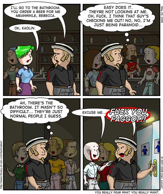 Strip #137 - Homophobic
