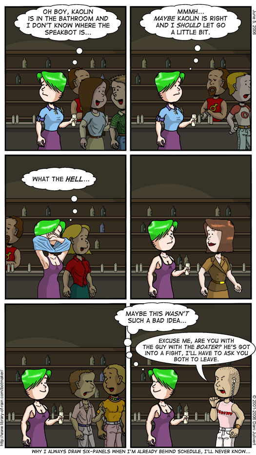 Strip #138 - Letting go