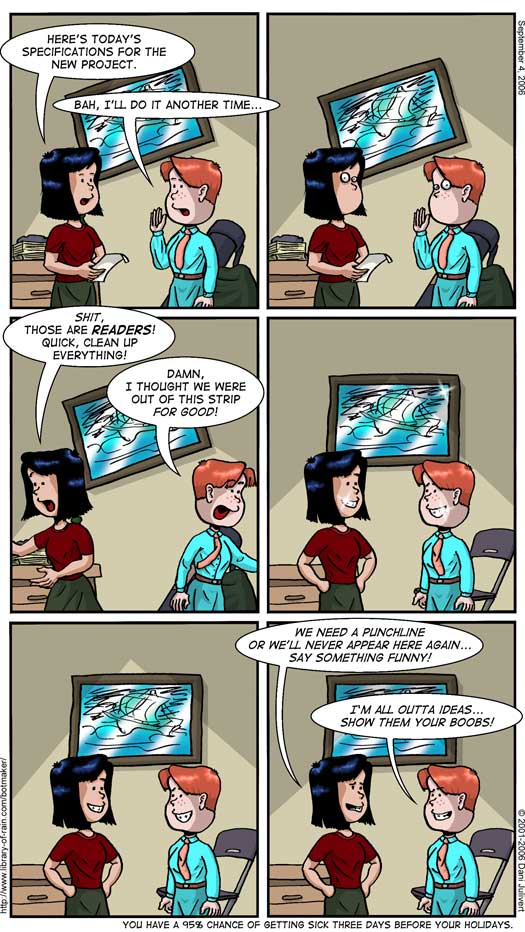 Strip #149 - Back in the trenches