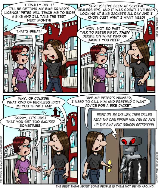 Strip #152 - Too excited