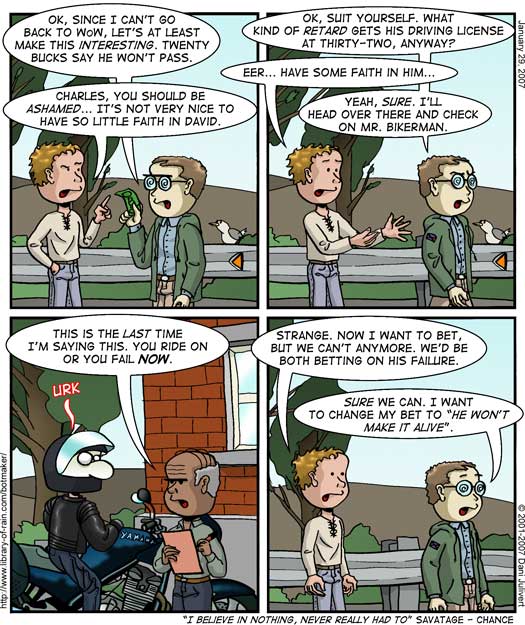 Strip #158 - The bet