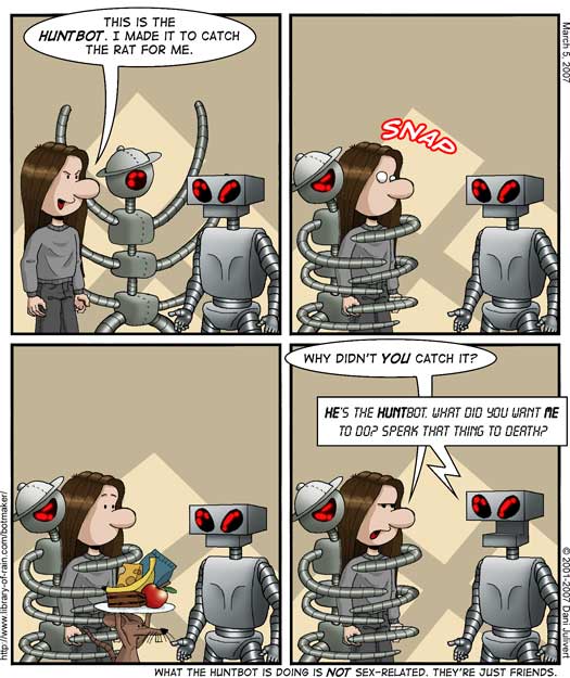 Strip #163 - The HuntBot