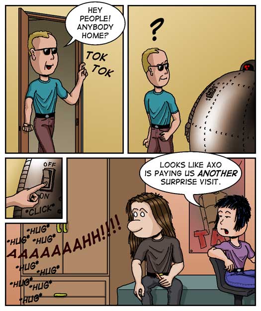 Strip #24 - The Hugbot