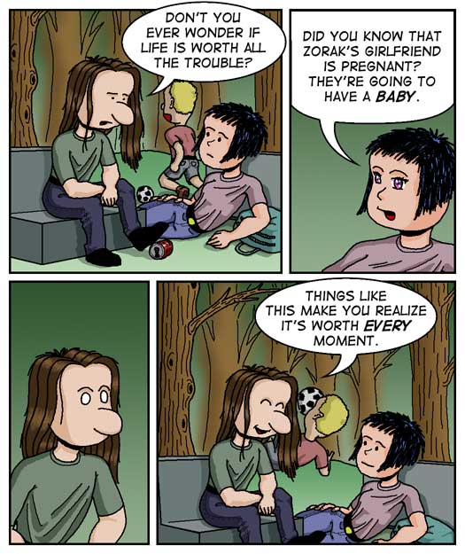 Strip #25 - Congratulations Zorak