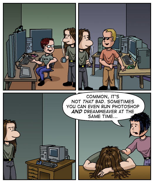 Strip #27 - Visiting friends