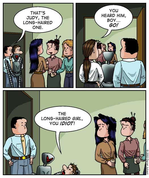 Strip #35 - The long-haired one