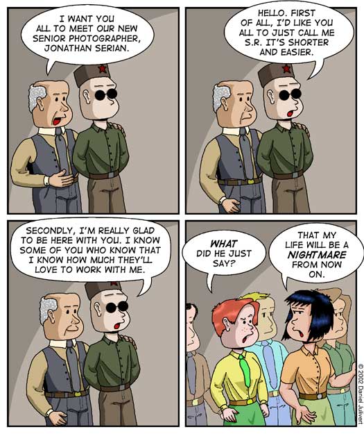 Strip #50 - New co-worker
