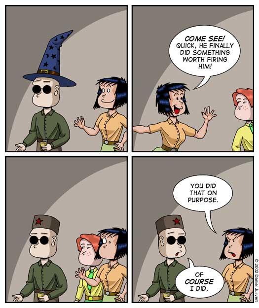 Strip #52 - Something worth firing him
