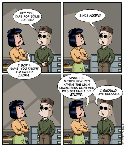 Strip #57 - My name's Laura