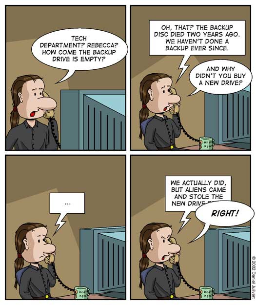 Strip #60 - Tech department