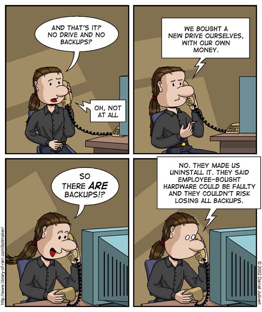 Strip #62 - Our own drive