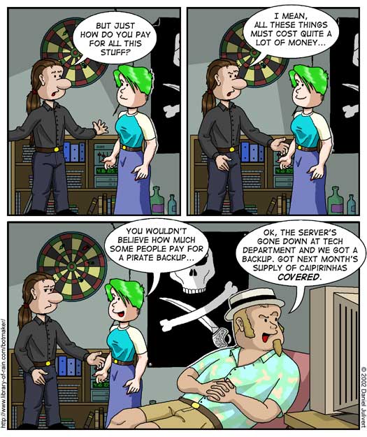 Strip #66 - Backup pirates