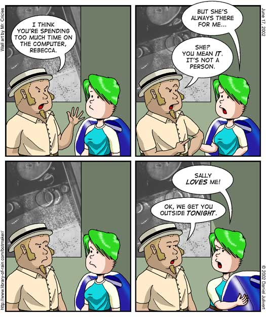 Strip #84 - Sally loves me