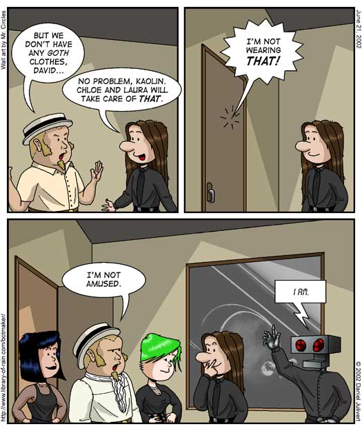 Strip #87 - I'm not amused