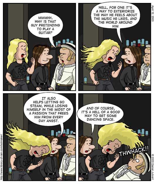 Strip #94 - Dancing space