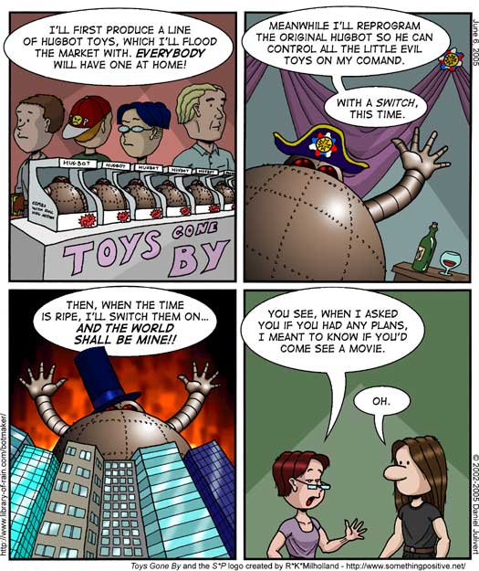 Strip #95 - Evil Hugbotoys