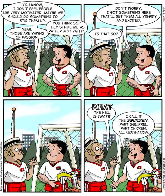 Strip #99 - Enter the Squicken